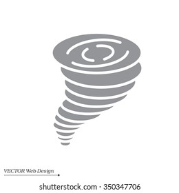 Tornado, vector icon