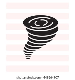 Tornado, vector icon