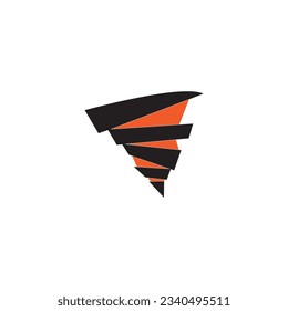 TORNADO WIND ICON VECTOR ILLUSTRATION SYMBOL DESIGN
