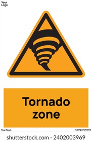 Tornado zone signs symbol standard iso 7010