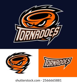 Tornadoes Mascot Sports Logo Vector