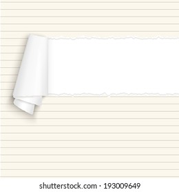 torn-paper with copy space