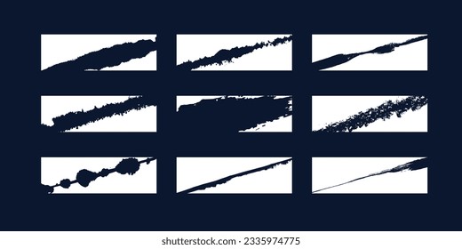 Tornpaper. Tear paper. Piece of paper. Torn tetras. The wind. Illustration in a flat style on a light background