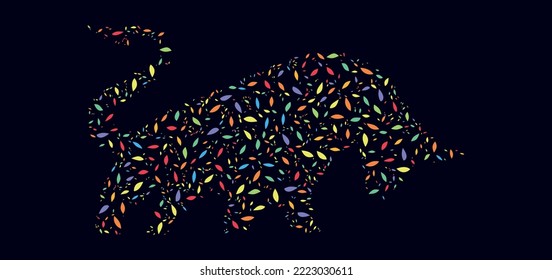 TORO ILLUSTRATION VECTOR ART ANIMAL