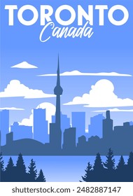 Toronto Canada with beautiful views