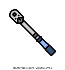 torque wrench car repair tool color icon vector. torque wrench car repair tool sign. isolated symbol illustration