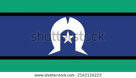 Torres Strait Islands graphic element Illustration template design
