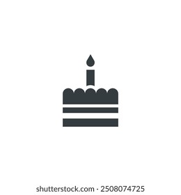 Torte icon, torte vector illustration