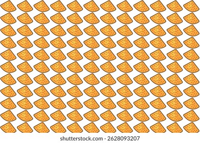 Tortilla chips, mexican food, latin food, clipart, illustration, for designers, pattern
