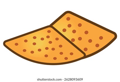 Tortilla chips, mexican food, latin food, clipart, illustration, for designers