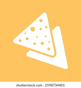 tortilla chips sign symbol vector flat icon