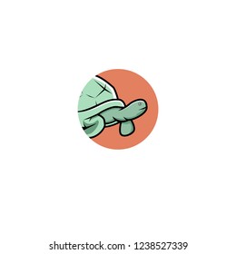 tortoise circle logo icon