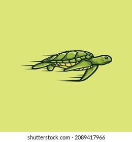 Tortoise Cute Mascot Vector Design
