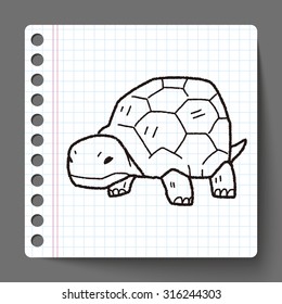 tortoise doodle
