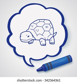 tortoise doodle