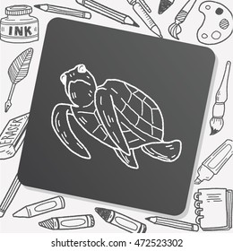 Tortoise doodle