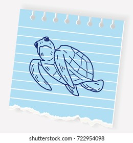 Tortoise doodle