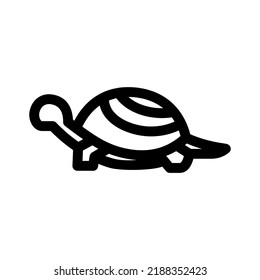 tortoise icon or logo isolated sign symbol vector illustration - high quality black style vector icons
