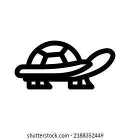 tortoise icon or logo isolated sign symbol vector illustration - high quality black style vector icons
