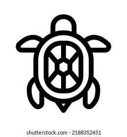 tortoise icon or logo isolated sign symbol vector illustration - high quality black style vector icons
