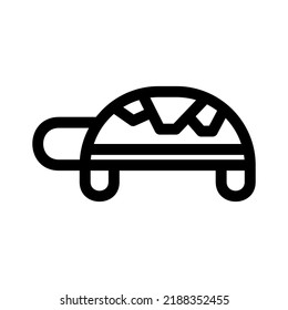 tortoise icon or logo isolated sign symbol vector illustration - high quality black style vector icons
