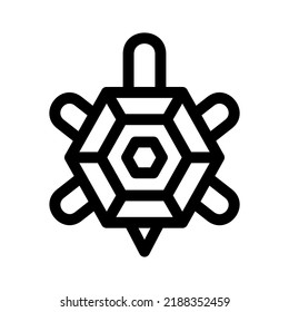 tortoise icon or logo isolated sign symbol vector illustration - high quality black style vector icons
