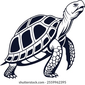 a TORTOISE  icon silhouette vector icon