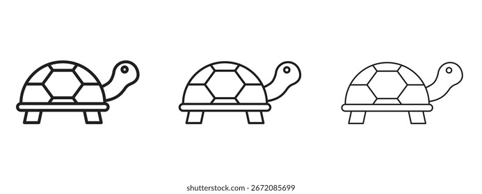 Ícone tartaruga. Ilustração de elemento simples. Pode ser usado para web e celular.