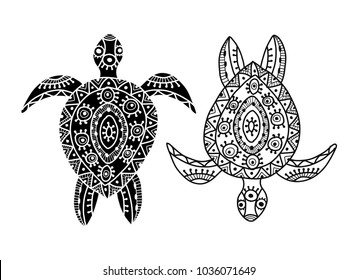 Tortoise ornate for your design