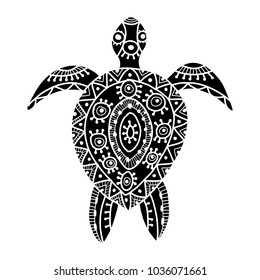 Tortoise ornate for your design