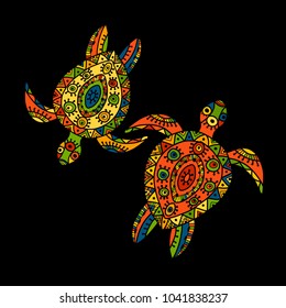 Tortoise ornate for your design