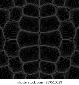 Tortoise shell background or pattern. Vector illustration.
