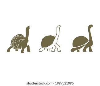 tortoise simple symbol and icon