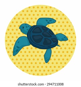 Tortoise theme elements vector,eps