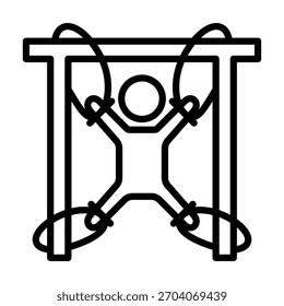 Elemento De Icono De Tortura Para Diseño Y Vector