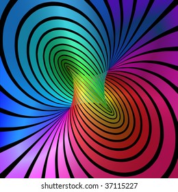 Torus abstract background 2