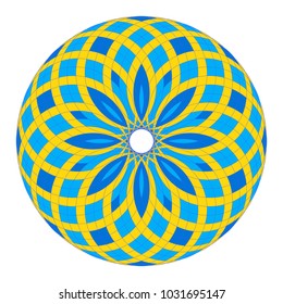 Torus mandala symbol