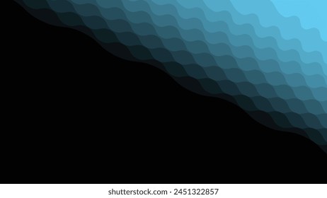 Tosca Blue wave gradient background for wallpaper or backdrop