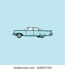 Tosca Classic Car.simple and cute design, combined with cheerful colors. suitable for logo, tshirt, sticker etc