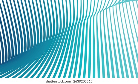 Tosca Green Blue Stripes Line Seamless pattern abstract background
