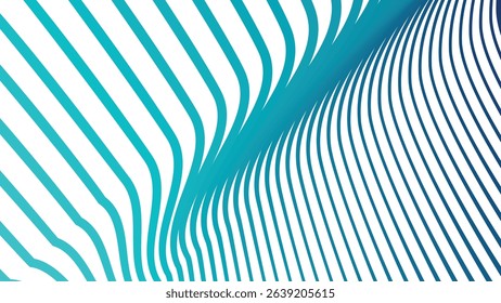 Tosca Green Blue Stripes Line Seamless pattern abstract background