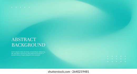 Tosca green light gradient, glowing green, neon green abstract background. Futuristic background, modern technology style
