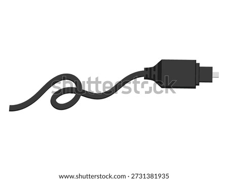 Toslink Optical Cable Connector Illustration