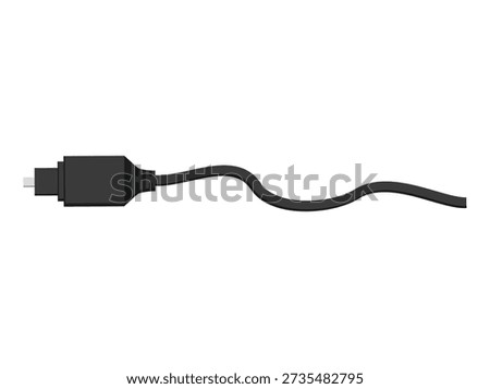 Toslink Optical Cable Connector Illustration