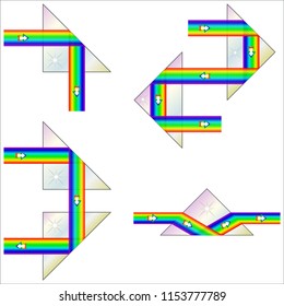Total internal reflection in prisms
