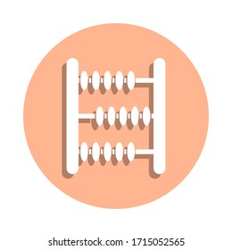 Total scores badge icon. Simple glyph, flat vector of university life icons for ui and ux, website or mobile application