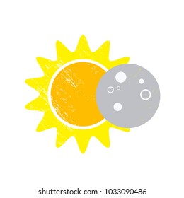 Total Solar Eclipse Icon