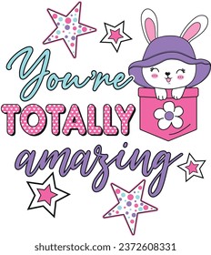 totally amazing star star rabbit cute