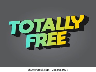 Totally free, text effect design for digital ads purpose