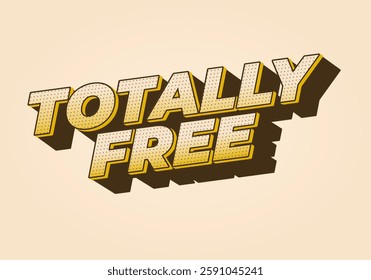 Totally free, text effect design for digital ads purpose